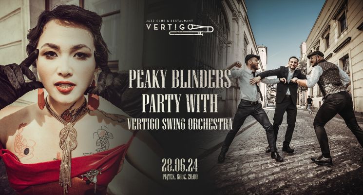 Plakat Peaky Blinders Party with Vertigo Swing Orchestra