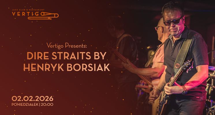 Plakat Dire Straits by Henryk Borsiak