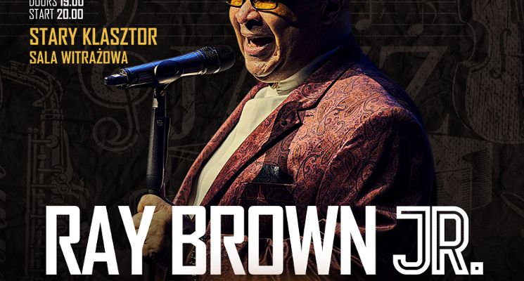 Plakat Ray Brown Jr we Wrocławiu - koncert
