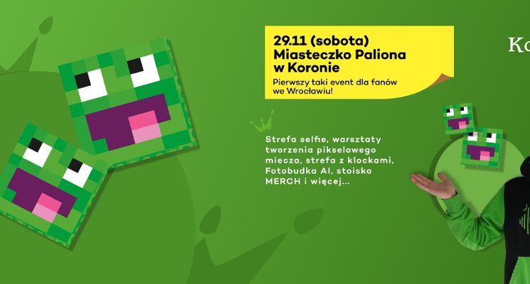 Plakat Miasteczko Paliona: wielka przygoda w pikselowym świecie