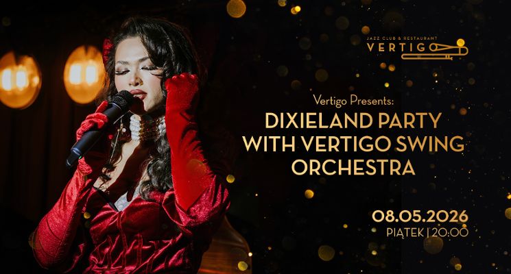 Plakat Dixieland party with Vertigo Swing Orchestra