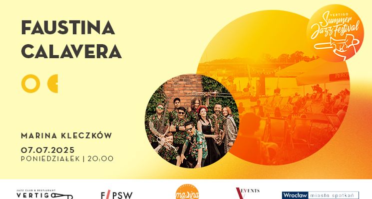 Plakat Faustyna Calavera [Vertigo Summer Jazz Festival 2025]