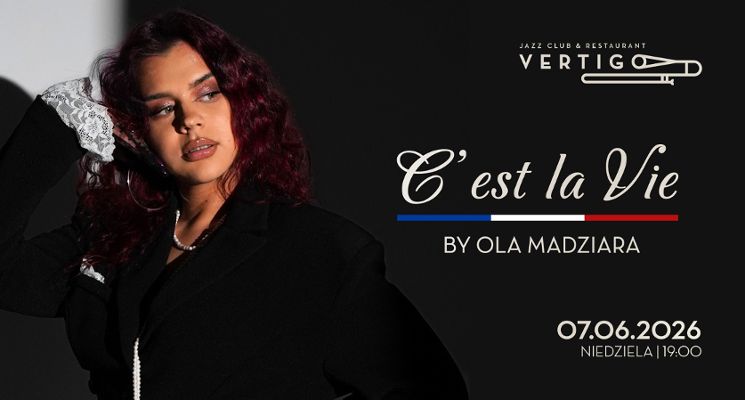 Plakat C’est la vie by Ola Madziara