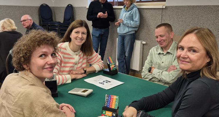 Plakat Kurs nauki gry w brydża od podstaw