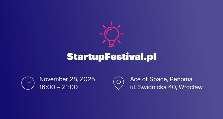 Plakat StartupFestival.pl - Wrocław