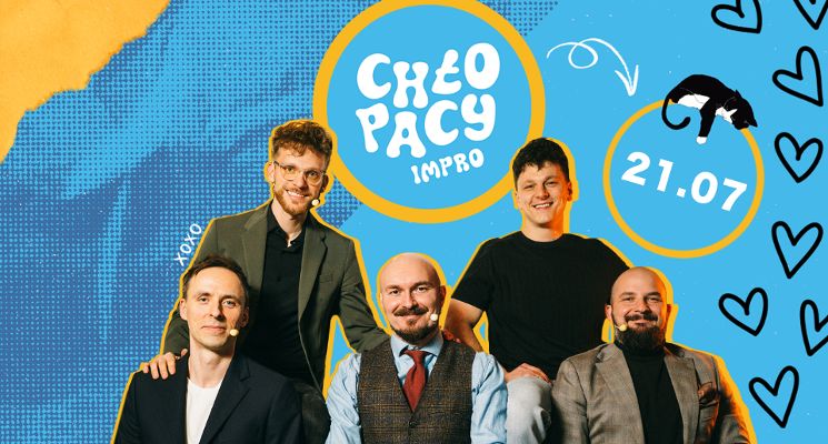 Plakat Chłopacy do wzięcia – komedia improwizowana z muzyką na żywo