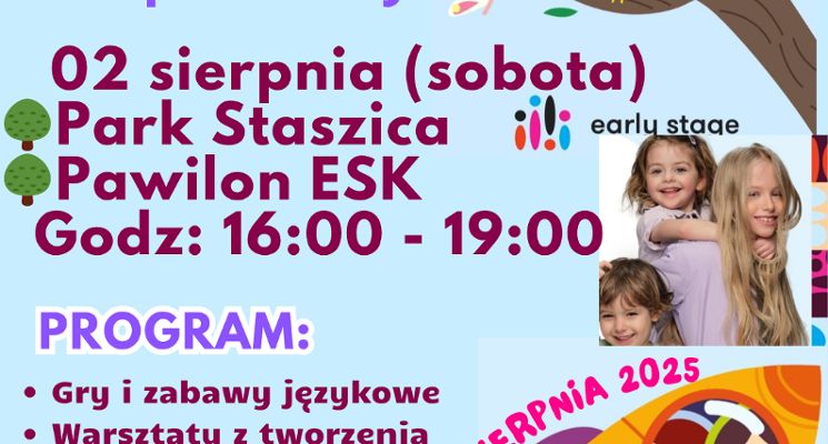 Plakat Bajkowy weekend w Parku Staszica