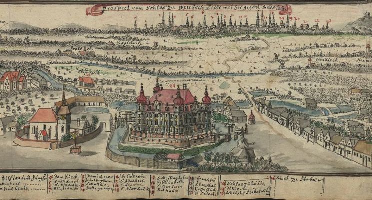 Plakat Leśnica - śladami historii Wrocławia. Spacer z przewodnikiem.