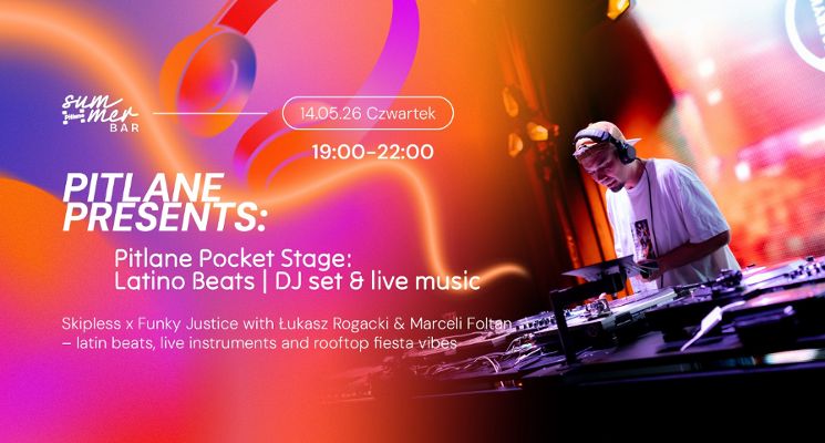 Plakat Pitlane Pocket Stage: Latino Beats | DJ set & live music