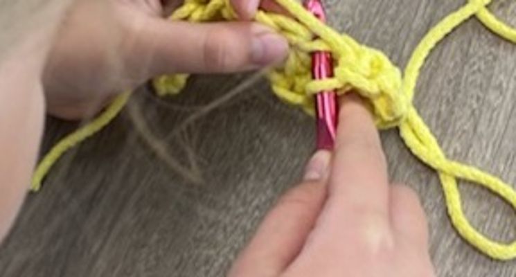 Plakat RODZIEŁO - Pierwsze kroki z szydełkiem