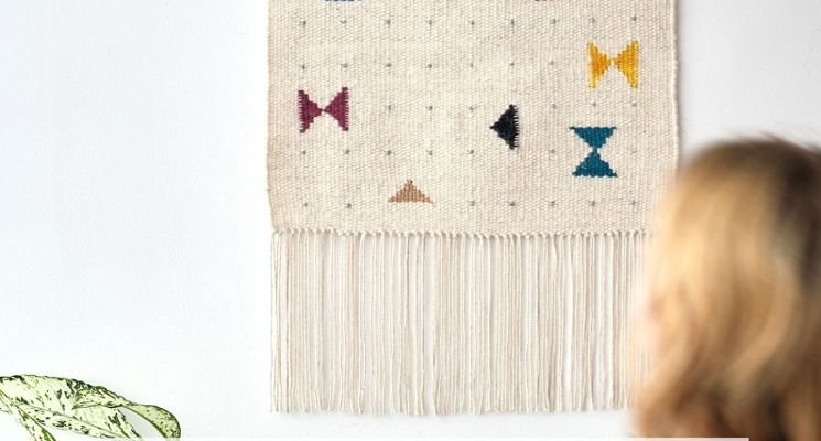 Plakat 𝗚𝗲𝗼𝗺𝗲𝘁𝗿𝗶𝗮 𝘀𝗽𝗹𝗼𝘁𝘂 𝗰𝘇. 𝟮 | Wystawa Moniki Bilskiej SPLOTKI