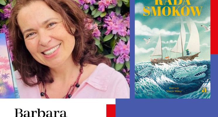 Plakat Kraina Srebrnego Smoka – spotkanie z Barbarą Sadurską