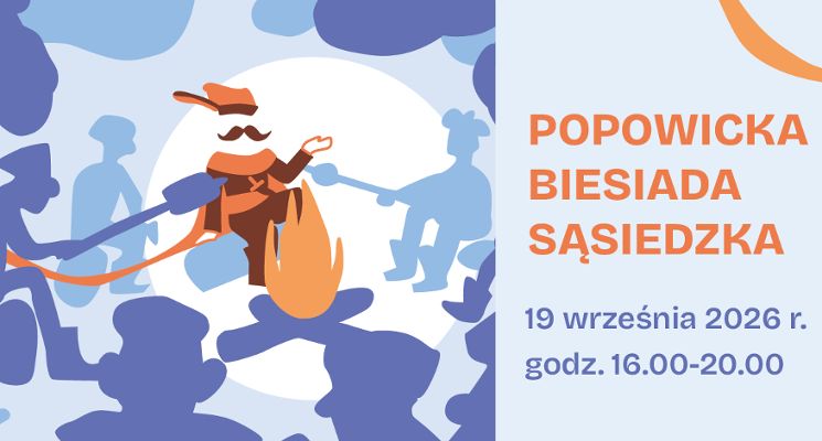Plakat Popowicka Biesiada Sąsiedzka