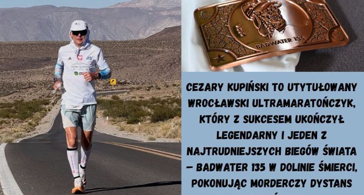 Plakat Spotkanie z Cezarym Kupińskim w CAL KSIĘŻE