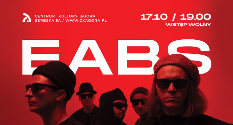 Plakat Koncert zespołu EABS