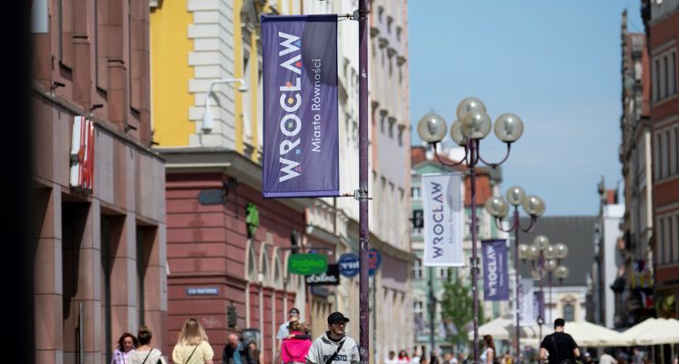Plakat Spacer z przewodnikiem pt. „Różnorodny Wrocław”