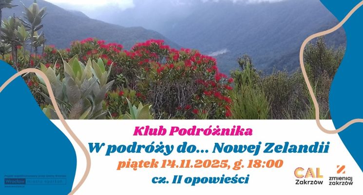 Plakat Spotkanie Klubu Podróżnika