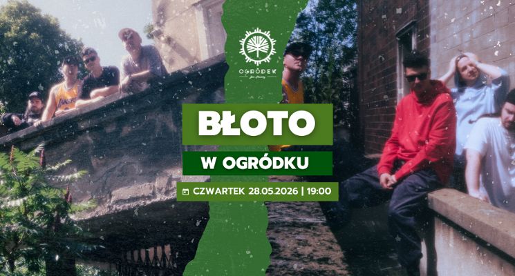 Plakat Błoto w Ogródku!