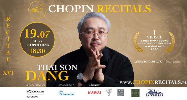 Plakat Dang Thai Son – Chopin Recitals