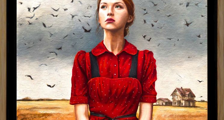 Plakat Wystawa „Natasza Mirak (Kamila Szadaj) i Daniel Krysta/ Materia i tożsamość” w Galerii Miejskiej