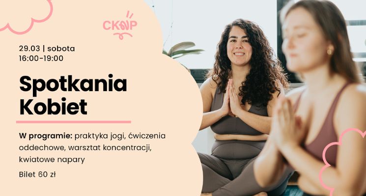 Plakat Spotkania kobiet