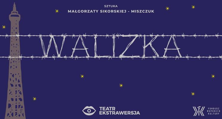 Plakat „Walizka” [spektakl]