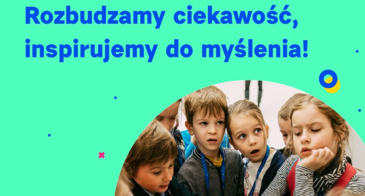 Plakat Uniwersytet Dzieci – wystartowała rekrutacja na nowy rok akademicki