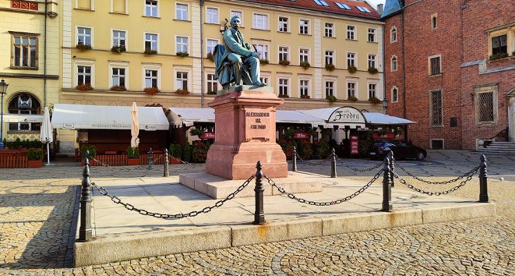 Plakat Wrocław dla początkujących. Spacer z przewodnikiem
