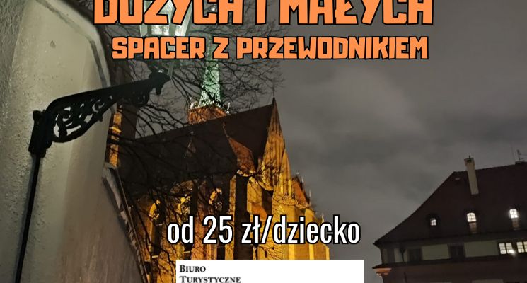 Plakat Ostrów Tumski dla dużych i małych