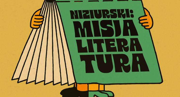 Plakat Niziurski: Misja literatura