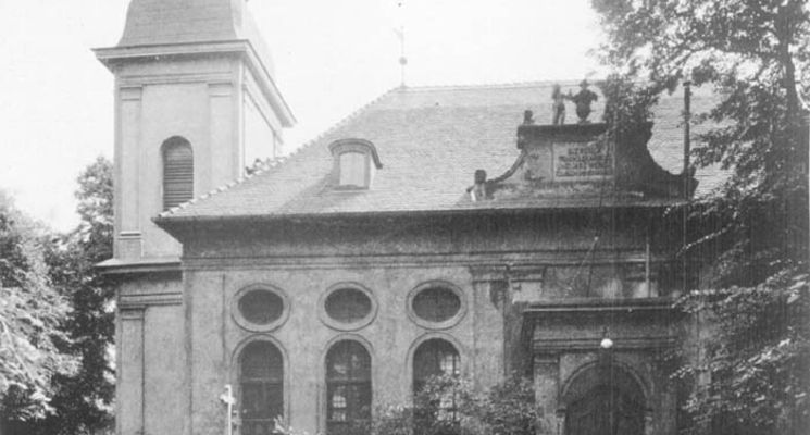 Plakat Poznaj Wrocław - Dawny Cmentarz Wielki i kalwiński na ul. Rybackiej