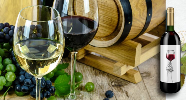 Plakat Przyszłość należy do winiarstwa biodynamicznego. Daj się porwać elegancji win z Południa Francji