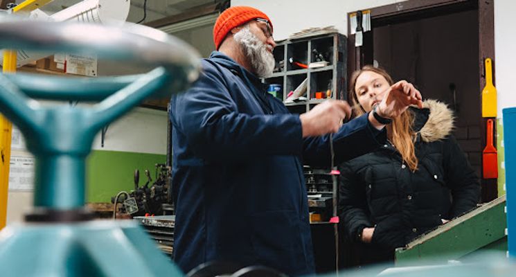 Plakat Międzynarodowy Dzień Książki na żywo: Pokazy druku typograficznego w Drukarni przy ul. Otwartej 12