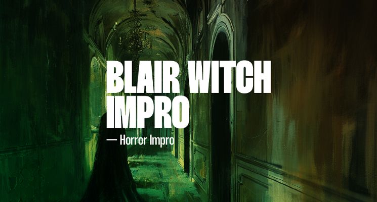 Plakat Blair Witch Impro - horror impro (18+)