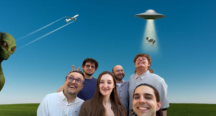 Plakat ZaFoliowani – komedia inspirowana teoriami spiskowymi