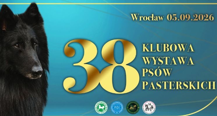Plakat Klubowa Wystawa Psów Pasterskich