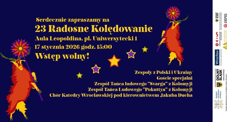 Plakat Radosne Kolędowanie 2026