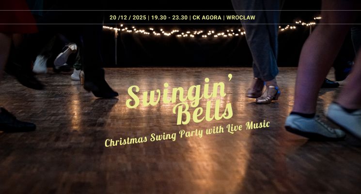 Plakat Swingin' Bells 2025: Christmas Swing