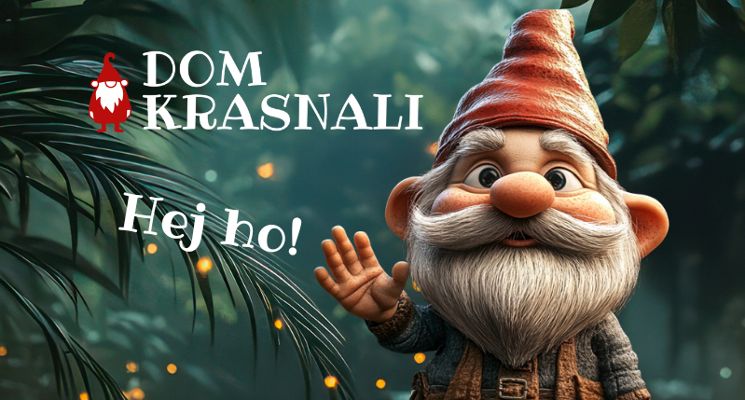 Plakat Dom Krasnali „Bajkowy świat wrocławskich krasnali" [Święto Wrocławia 2025]