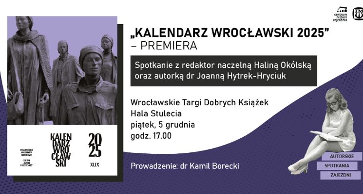 Plakat Premiera „Kalendarza Wrocławskiego 2025”