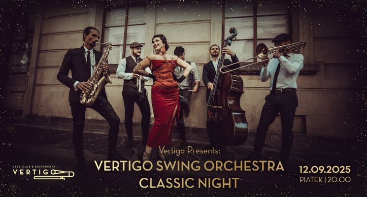 Plakat Vertigo Swing Orchestra Classic Night