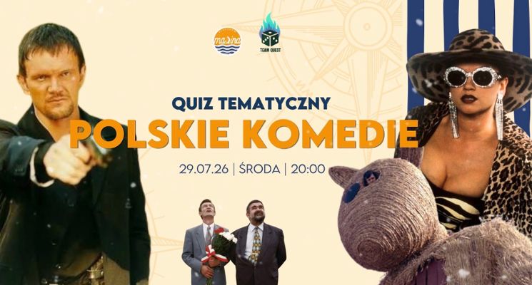 Plakat Quiz z polskich komedii