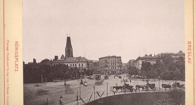 Plakat Od Maja do Gustawa. Spacer Promenadą Staromiejską