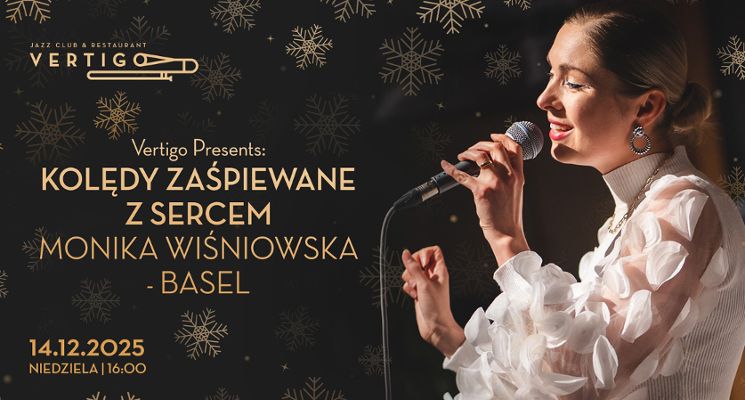 Plakat Kolędy Zaśpiewane z Sercem - Monika Wiśniowska - Basel