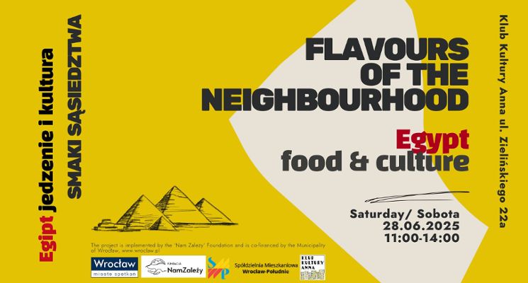 Plakat Smaki Sąsiedztwa – Indie / Flavours of the Neighbourhood – Egipt