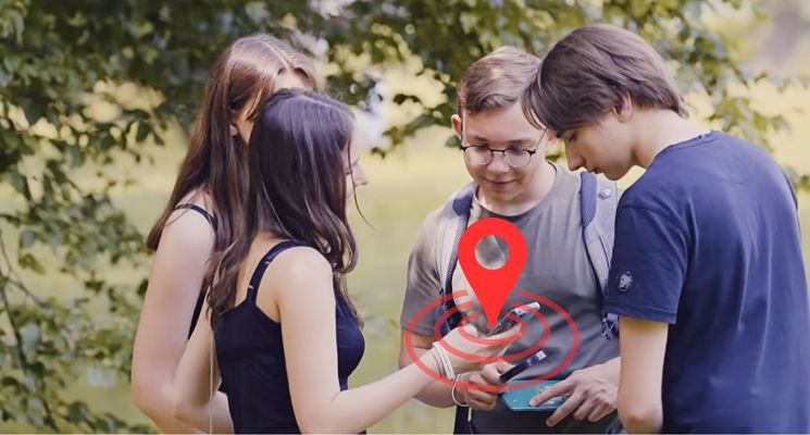Plakat Mobilna gra terenowa w Lesie Osobowickim