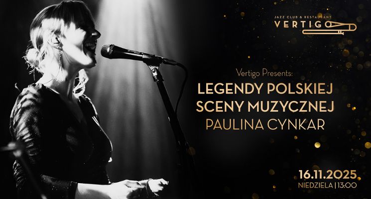 Plakat Legendy Polskiej Sceny Muzycznej – Paulina Cynkar