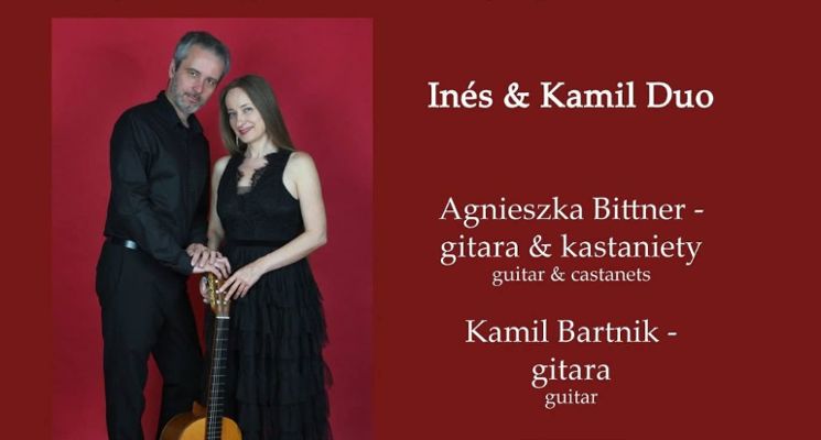 Plakat Wieczór z muzyką hiszpańską. W blasku świec melodie pełne słońca