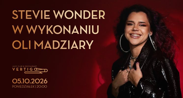 Plakat Stevie Wonder w wykonaniu Oli Madziary