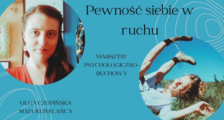 Plakat Pewność siebie w ruchu [warsztaty]